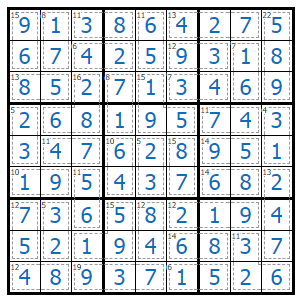 Killer Sudoku - Play Killer Sudoku online